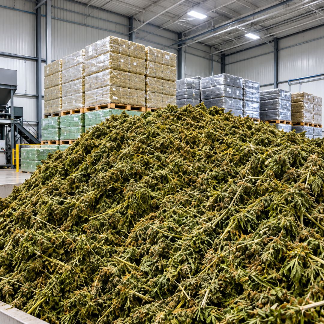 Hemp Biomass Storage, Climate Control, and Supply Chain Logistics